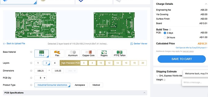 JLCPCB V4.1 STD