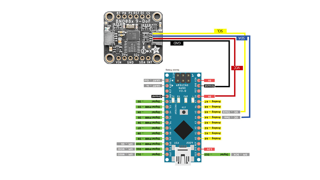 BNO085 and arduino nano for USB imu - Autosteer - AgOpenGPS