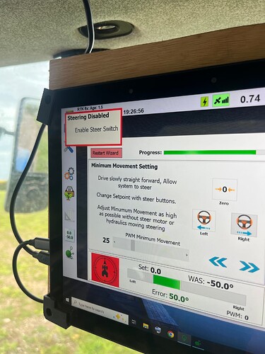 Enable Steer when already enabled